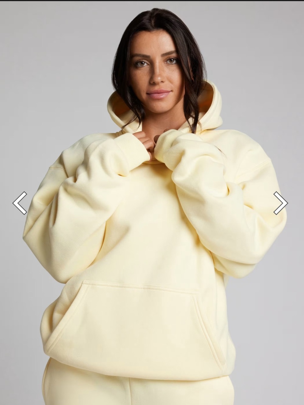 Comfrt Buttercream Minimalist 3 piece Sweat suit with shorts